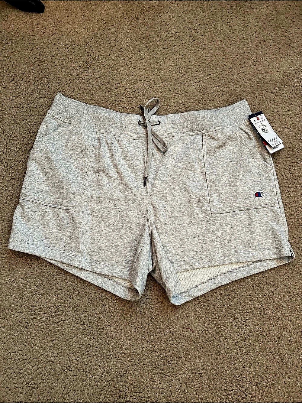 Champion Authentic Athleticwear Shorts Gray Athletic Shorts Size 2X NWT
